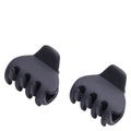 TRISA Hair - Haarklammern Schwarz Matt 3cm