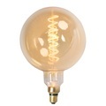 3er-Set E27 dimmbare LED-Glühlampen MEGA globe 2100 K