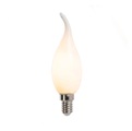 LUEDD, 5er Set E14 dimmbare LED Glühlampen F35 matt 3W