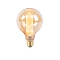 LED Lampe G95 E27 5W 1800K gelb 3-stufig dimmbar
