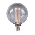 LED Lampe G125 E27 5W 2000K Rauch 3-stufig dimmbar