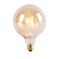E27 3-stufige dimmbare LED-Lampe G125 Goldline 5W 2200K