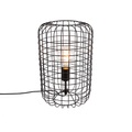 Industrielle Tischlampe schwarz 40 cm - Bliss Vefa