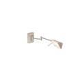 Moderne Wandleuchte Stahl inkl. LED mit Touch Dimmer - Notia