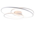 LED-Deckenlampe Gale, 80 cm, weiß matt