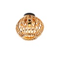 Ländliche Deckenlampe Bambus 25 cm - Canna