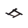 LED-Deckenleuchte Belfast, direkt/indirekt schwarz