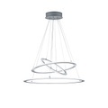 Design Hängelampe Stahl inkl. LED 3-stufig dimmbar - Tijn