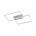 Deckenleuchte Stahl inkl. LED und Dimmer 2-Lichter - Amanda