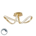 Paul Neuhaus MELINDA 8331-12 LED-Deckenleuchte EEK: LED (A++ - E) 30 W Warm-Weiß Blattgold (glänzend)