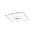 Design Deckenleuchte weiß 45 cm inkl. LED und Dimmer RGB - Fliese