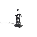 Vintage Tischlampe schwarz - Dier Tre
