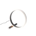 Design tafellamp zwart incl. LED 3-staps dimbaar - Rondas