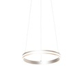 Design hanglamp staal incl. LED 3-staps dimbaar - Rondas