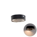 Buitenwandlamp zwart incl. LED solar 3000-6500K - Fortunato