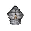 Oosterse hanglamp zwart 45 cm - Vadi