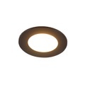 Set van 6 inbouwspots zwart incl. LED 3-staps dimbaar IP65 - Blanca