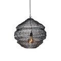 Oosterse hanglamp zwart 45 cm x 40 cm - Vadi