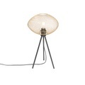 Industriële tafellamp tripod goud - Molly
