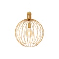 Design hanglamp goud 40 cm - Wire Dos