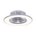 Design Deckenventilator grau inkl. LED 2700 - 5000K - Maki