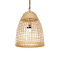 Paul Neuhaus, Oosterse hanglamp rotan incl. LED oplaadbaar RGBW - Maurice