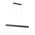 LED-Pendelleuchte NILA, 20 W, 1800 lm, 2700-5000 K, CCT-Lichtmanagement, stufenlos dimmbar, mit Fernbedienung