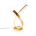 Paul Neuhaus LINDA 4720-12 LED-Tischlampe 12 W Warm-Weiß EEK: LED (A++ - E) Blattgold (glänzend)