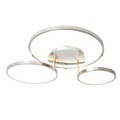 Moderne Deckenleuchte Stahl inkl. LED und Dimmer Rondas