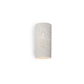 Vintage zylinderförmige Wandleuchte weiß Gips - Mahou