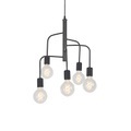 Moderne Pendelleuchte schwarz mit 5 Lichtquellen - Facile