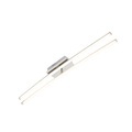 LeuchtenDirekt Simon 11272-55 LED-Deckenleuchte EEK: LED (A++ - E) 16 W Warm-Weiß Stahl