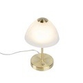 Design Tischleuchte gold dimmbar inkl. LED - Joya