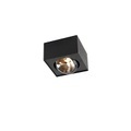 Design Spot Square 1-flammig inkl. G9 schwarz - Kaya
