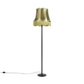 Retro Stehlampe schwarz mit Granny Schirm grün 45 cm - Simplo