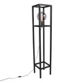 Industrielle Stehlampe schwarz - Big Cage 2