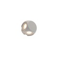 Design Wandleuchte silber inkl. LED 4-Licht IP54 - Silly