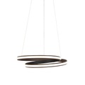 QAZQA, Design Hängelampe schwarz 55 cm inkl. LED 3 Stufen dimmbar - Rowan