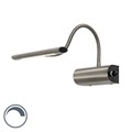 LED-Bilderleuchte Curtis m. Dimmer nickel matt