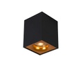 Moderner Aufbaustrahler mit Gold - Quba delux
