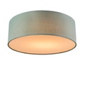 Deckenleuchte grün 30 cm inkl. LED - Drum LED