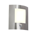 Moderne Außenwandleuchte Stahl Bewegungsmelder IP44 - Emmerald 1