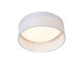 Deckenleuchte weiß 28 cm inkl. LED - Drum Combi