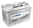Varta, Autobatterie Varta Silver Dynamic E38 12 V 74 Ah ETN 574 402 075 T1 Zellanlegung 0