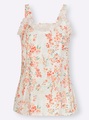 Druck-Top in zartmint-apricot-bedruckt von Linea Tesini