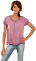 kragenlose Bluse