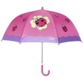 PLAYSHOES Regenschirm Glückskäfer pink