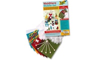 folia Mobile-Set WALDTIERE 14-teilig in bunt
