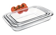 Ibili Auflaufform 3er Set, Material: Glas