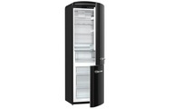 Sibir Oldtimer OT 324 BL Kühlschrank Black rechts